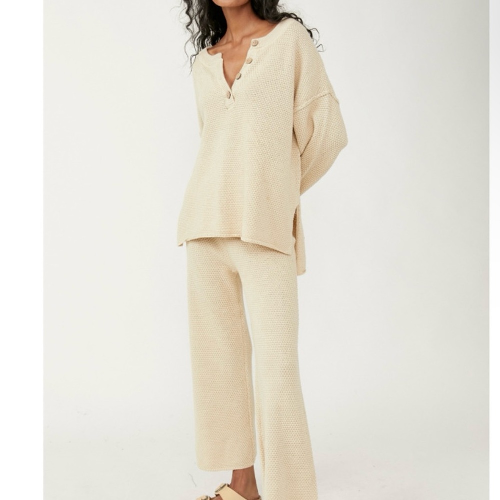 Free People Hailee sweater set